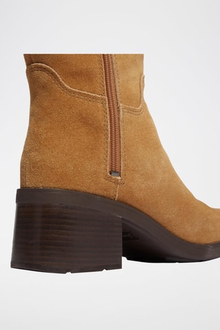 Bottes en cuir - Camel