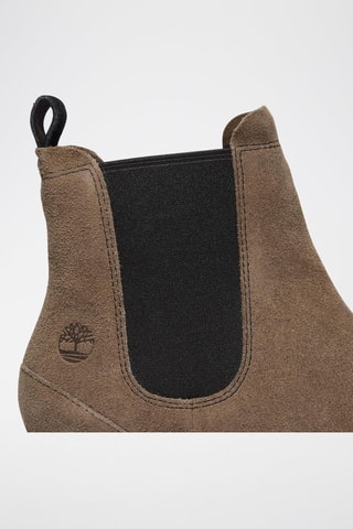 Bottines Chelsea en cuir - Marron