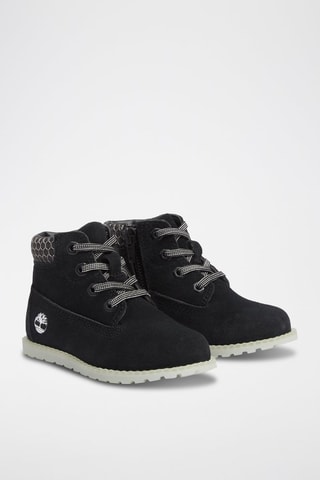 Bottines en cuir - Noir