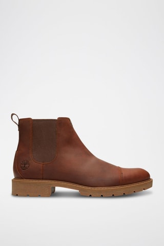Bottines en cuir - Marron