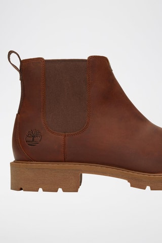 Bottines en cuir - Marron