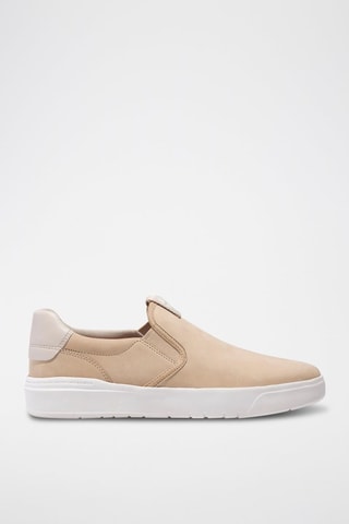 Slip-on en cuir - Beige
