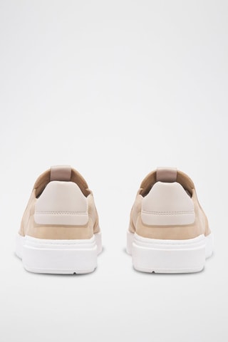 Slip-on en cuir - Beige