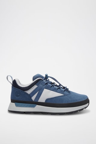 Baskets en nubuck - Bleu foncé