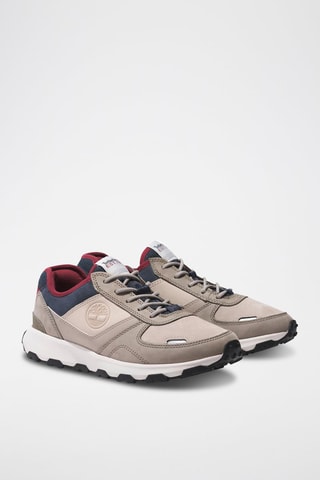 Baskets en nubuck - Taupe