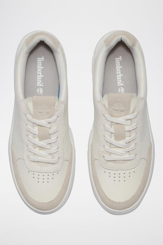 Baskets plateformes en cuir - Blanc