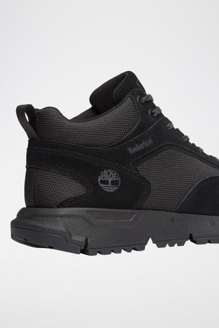Baskets montantes en cuir - Noir
