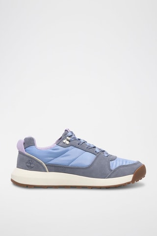 Baskets en cuir - Bleu