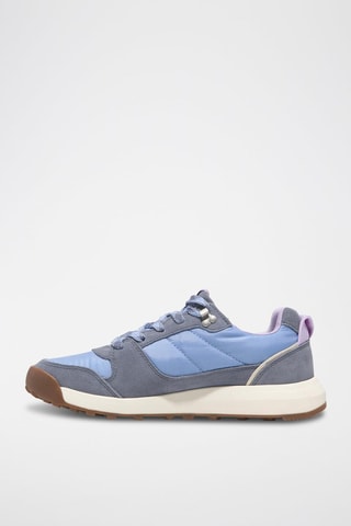 Baskets en cuir - Bleu