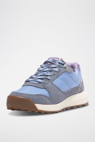 Baskets en cuir - Bleu