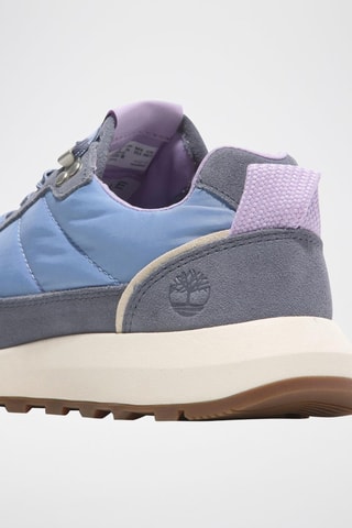 Baskets en cuir - Bleu