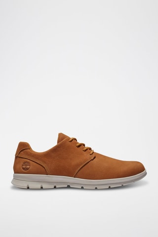 Sneakers en cuir - Marron