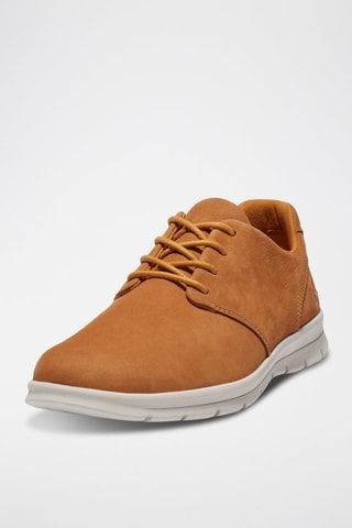 Sneakers en cuir - Marron