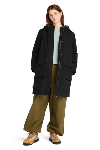 Parka à capuche - Noir