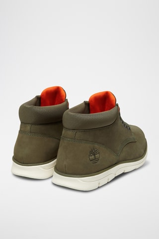 Baskets montantes en cuir Bradstreet - Kaki