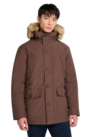 Parka à capuche Scar Ridge - Marron