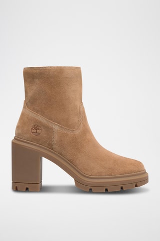Bottines en cuir Allington - beige