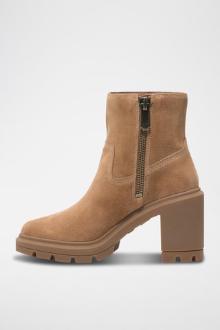 Bottines en cuir Allington - beige