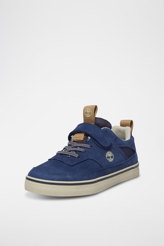 Sneakers en cuir Stone Jump - Bleu