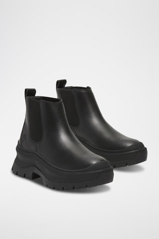 Bottines Chelsea en cuir Roxie Lane - Noir