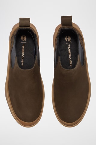 Bottines Chelsea en nubuck Roxie Lane - Marron