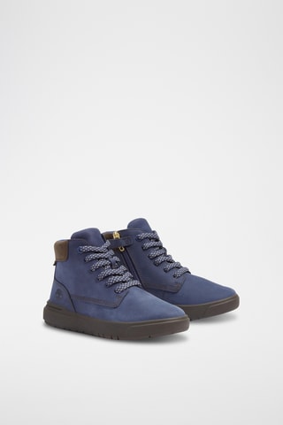 Baskets montantes en nubuck Seneca Bay - Bleu