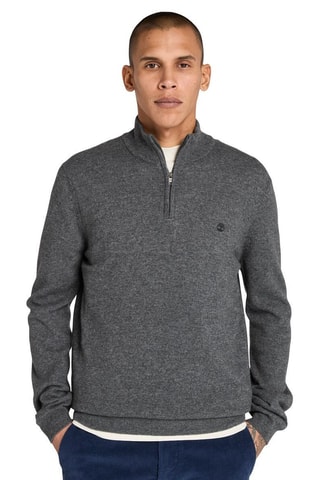 Pull en laine mérinos Cohas Brook - Gris foncé