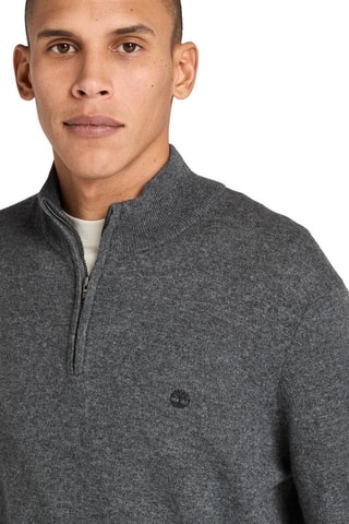 Pull en laine mérinos Cohas Brook - Gris foncé