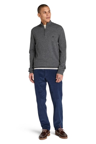 Pull en laine mérinos Cohas Brook - Gris foncé