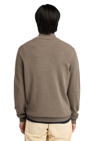 Pull en laine mérinos Cohas Brook - Marron clair