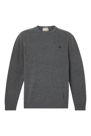 Pull en laine mérinos Cohas Brook - Gris foncé