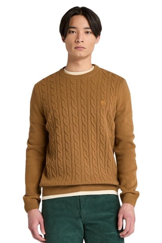 Pull en laine Jaffrey - Camel
