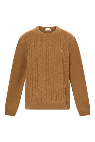Pull en laine Jaffrey - Camel