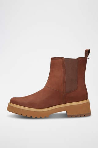 Bottines Chelsea en nubuck Carnaby Cool - Marron