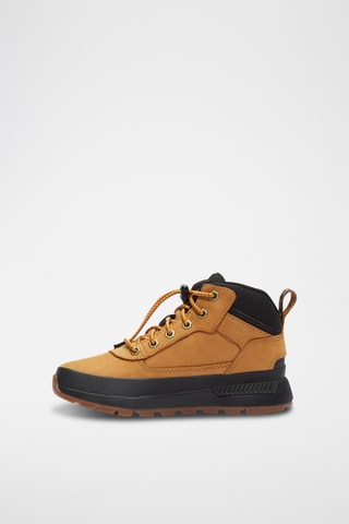 Sneakers montantes en cuir Field Trekker - Camel