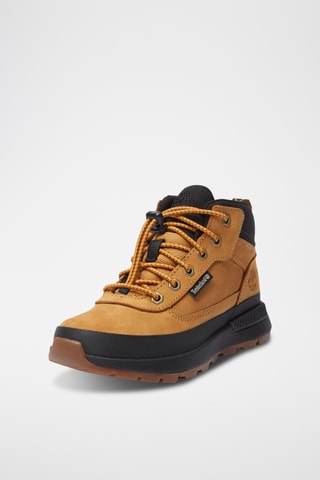 Sneakers montantes en cuir Field Trekker - Camel