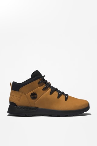 Baskets montantes en cuir Sprint Trekker - Camel