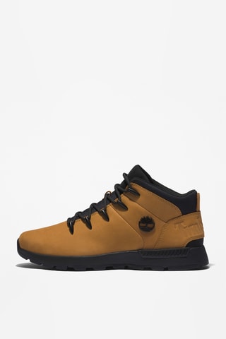 Baskets montantes en cuir Sprint Trekker - Camel