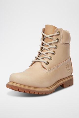 Bottines en cuir Premium 6 - Beige