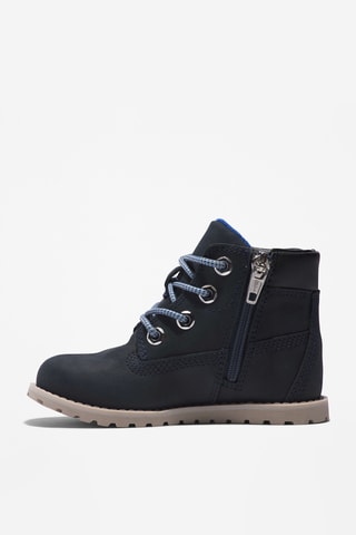 Boots en cuir Pokey Pine - Bleu marine