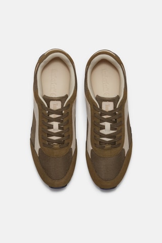 Sneakers en cuir Scout - Kaki