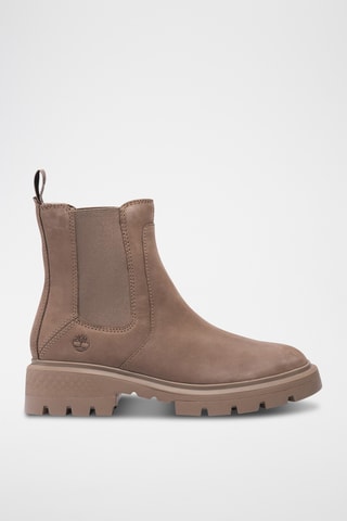 Bottines en cuir Cortina Valley - Taupe