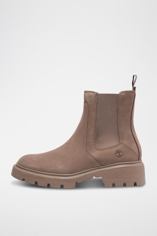 Bottines en cuir Cortina Valley - Taupe