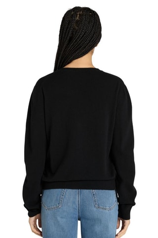 Gilet en laine mérinos - Noir