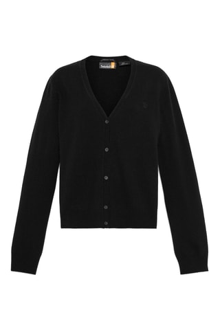Gilet en laine mérinos - Noir