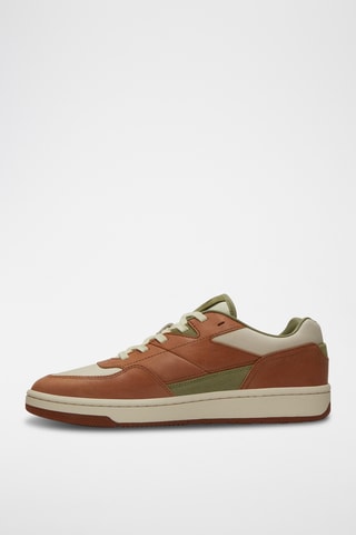 Sneakers en cuir Jackson - Beige