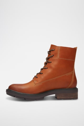 Bottines en cuir Brimfield - Marron
