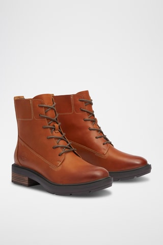 Bottines en cuir Brimfield - Marron