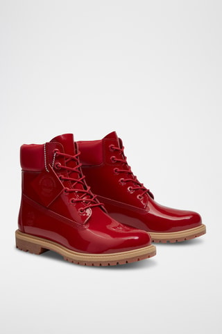 Bottes en cuir Premium 6 - Rouge