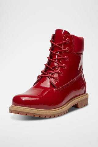 Bottes en cuir Premium 6 - Rouge